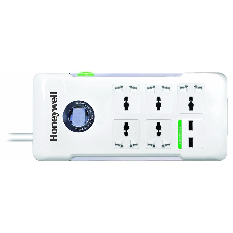 Honeywell Platinum 5 Port Surge Protector 