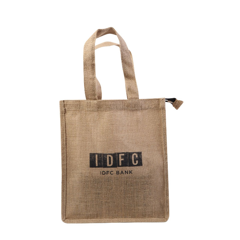 Jute Bag with Zip