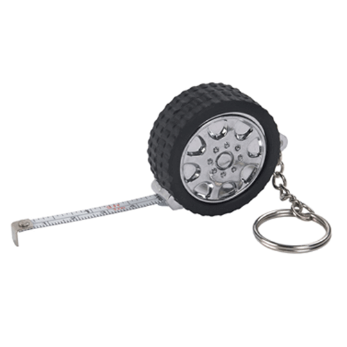 Tyre Tape Measure Keychain