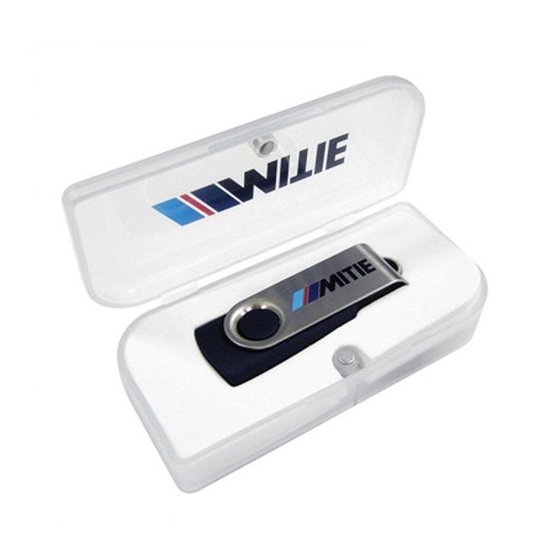 Plastic Box With Pen Drive