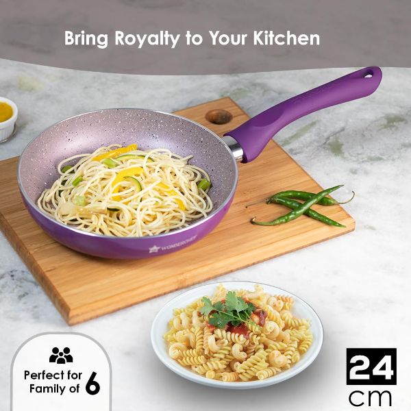 Wonderchef Royal Velvet Non-stick 24cm Fry pan