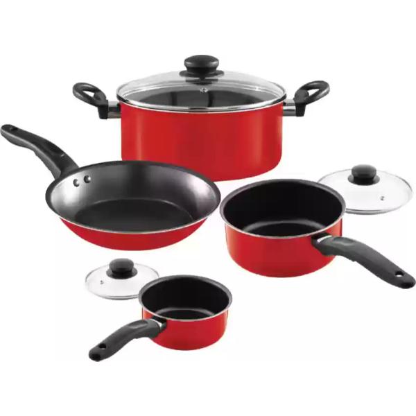 PIGEON CHEF DELIGHT GIFT SET 7 PCS NON Stick Cookware Set