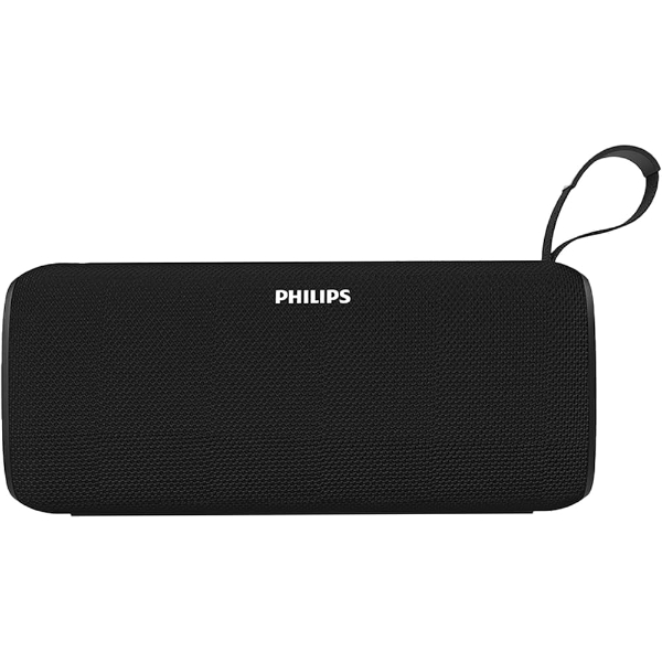 Philips Audio TAS2400BK Portable Bluetooth Speaker with Stereo Sound