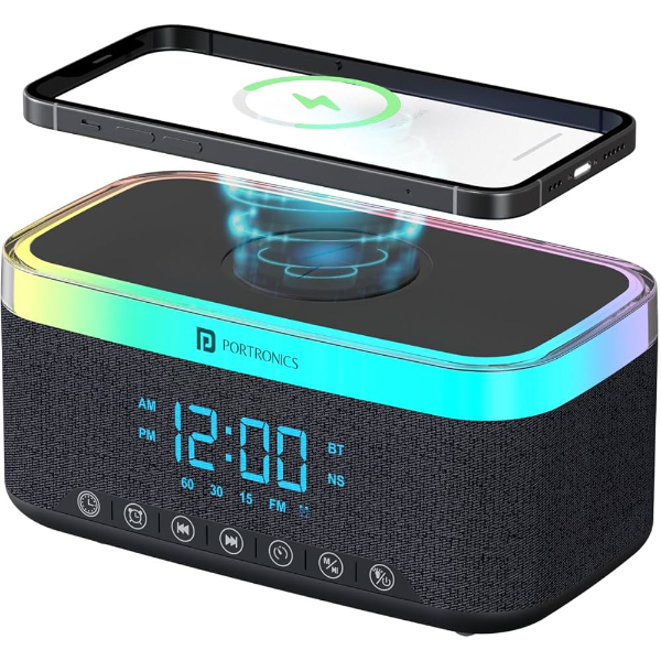 Portronics Trifusion 16W Bluetooth Speaker with Wireless Charging