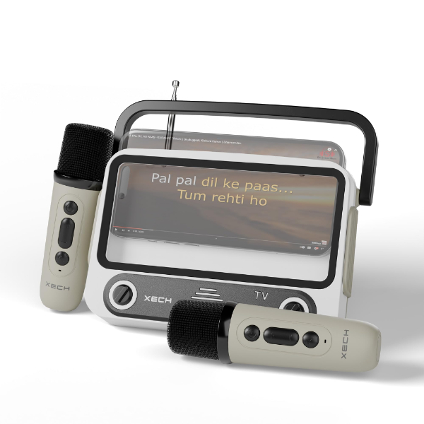 Xech Karaoke Wireless Bluetooth Speaker With Mini TV