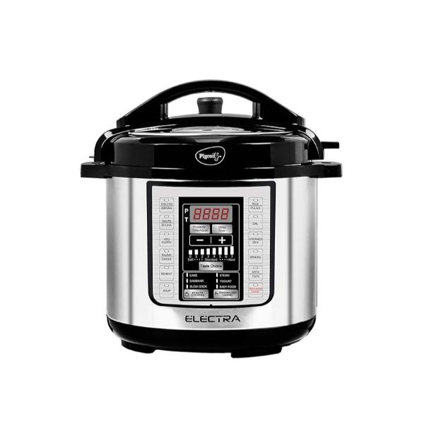 Pigeon By Stovekraft Electra Smart 6 Litre Electric Pressure Cooker with Digital Display 