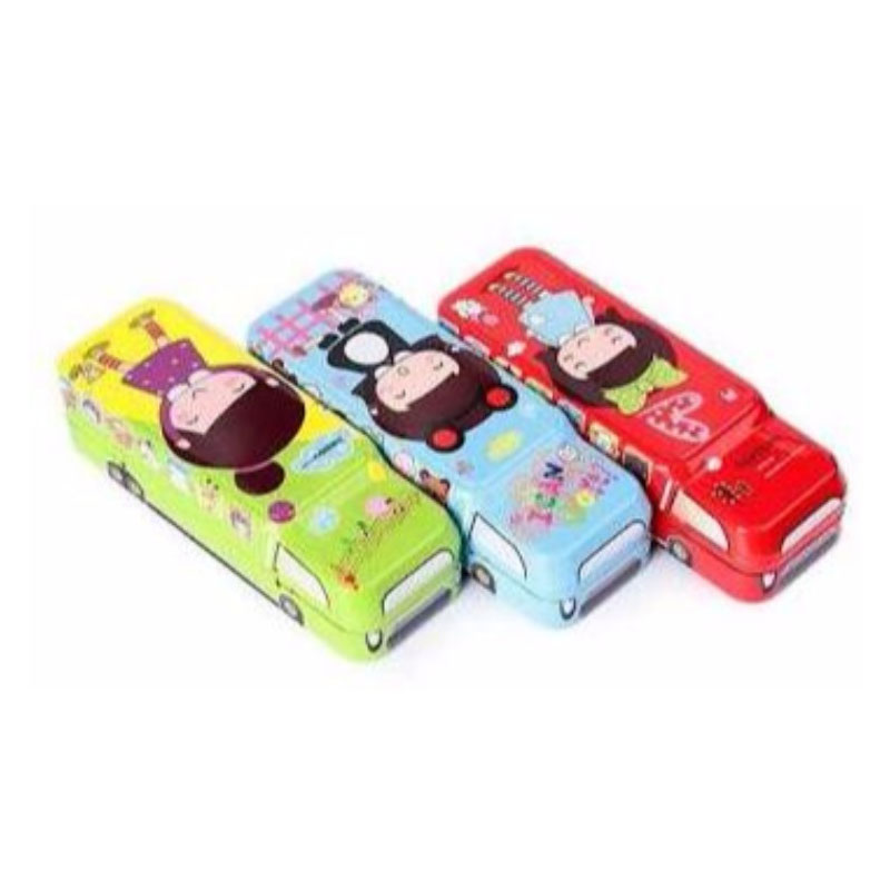 Bus Shape Tin Pencil Case