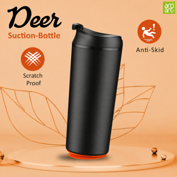 Artiart Deer Spill Proof Hot and Cold Cup