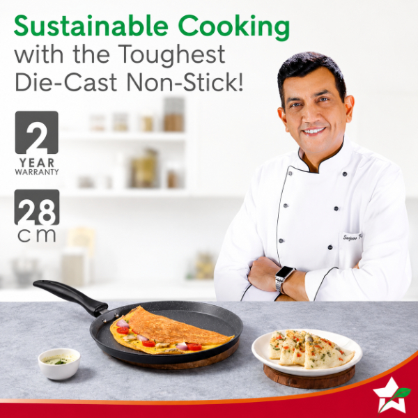Wonderchef Duralite Die cast Dosa Tawa