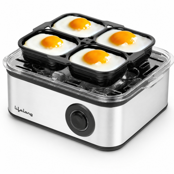 Lifelong Two in One Egg Boiler and Poacher