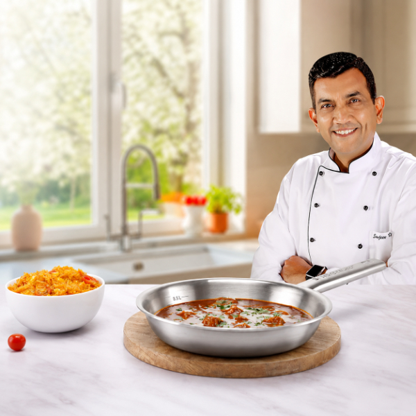 Wonderchef Stella Triply Stainless Steel Fry Pan