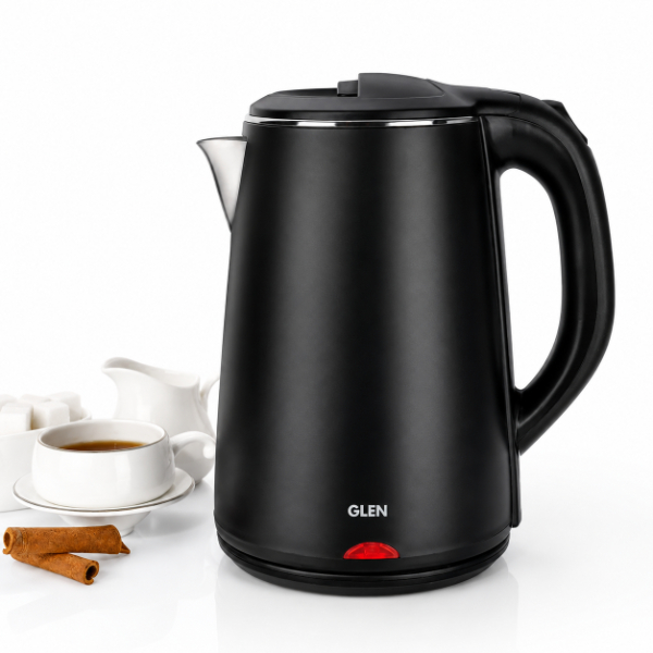Glen Electric Kettle Plastic Clad Stainless Steel