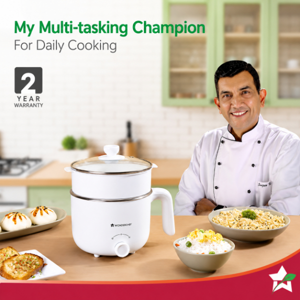 Wonderchef Luxe Multi Cook Kettle 