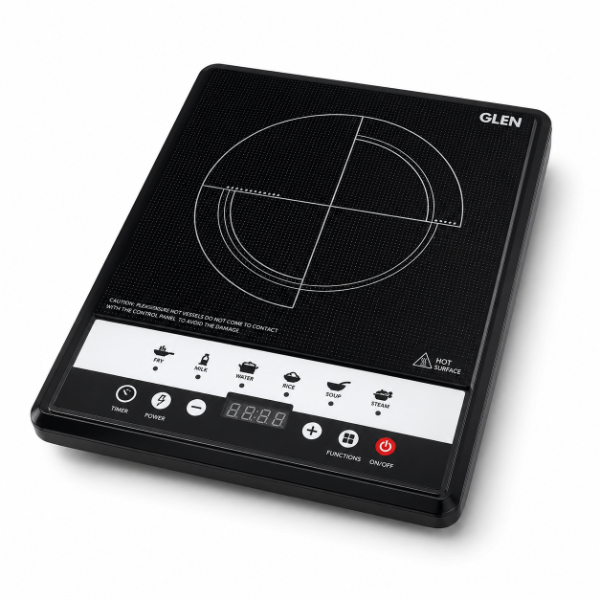 Glen 1200W Induction Stoves with 6 Preset Cooking Modes