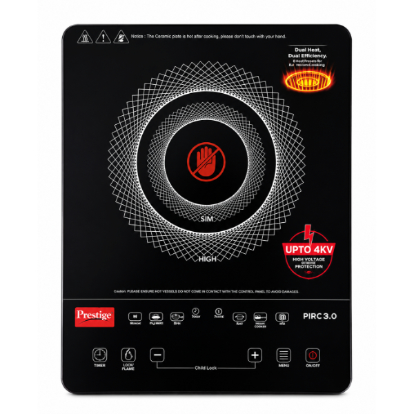  Prestige 3 Plus 2400 Watts Induction Cooktop