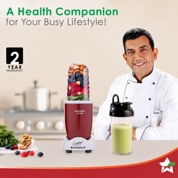 Wonderchef Nutri Blend Active Mixer Grinder Blender