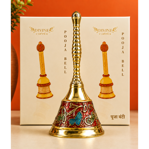 Divine Pooja Ghanti Traditional Decorative Bell