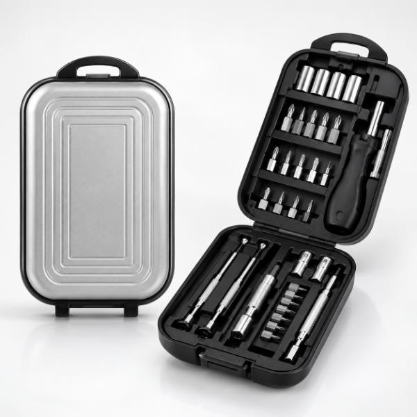 Suitcase Shaped Magnetic Toolkit 22 Pieces