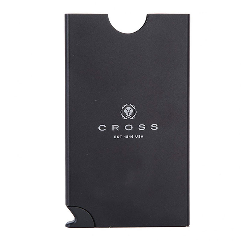 Cross Men's RFID Aluminium Automatic Card Case