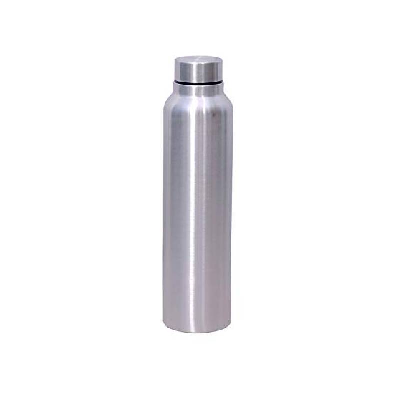 1000ml Stainless Steel Finish Single Wall Bottle