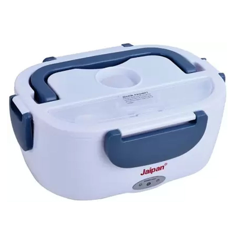 Jaipan Electric Lunch Box (White & Grey)