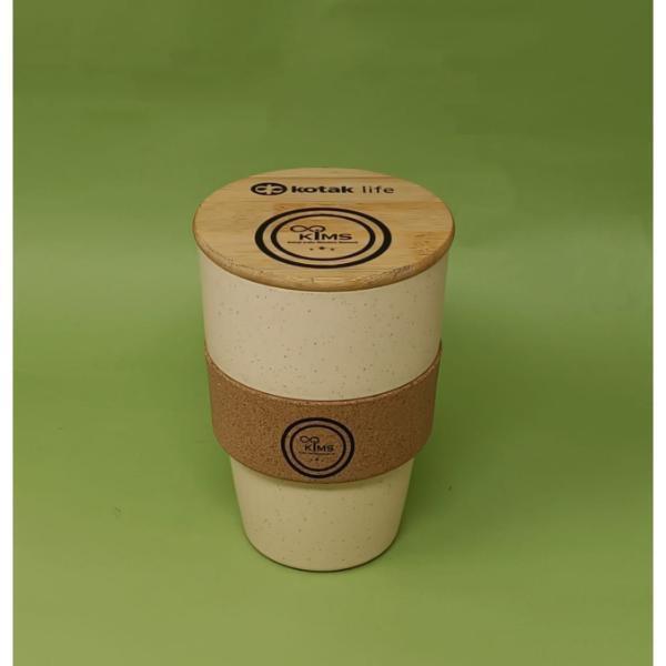Customized Eco Friendly Wheat Fiber Mug