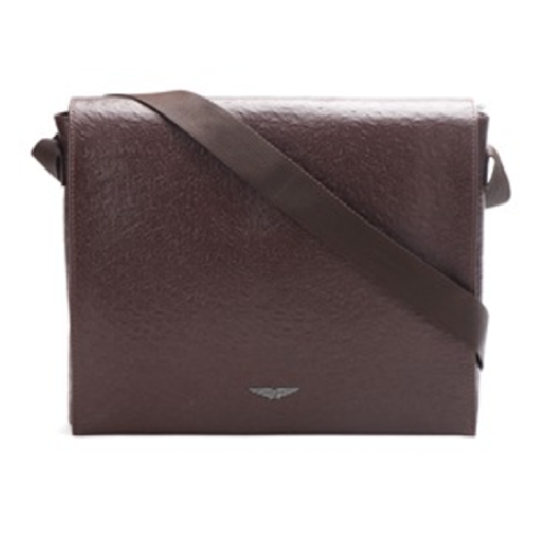 Ostrich Polo - Messenger Bag - Brown