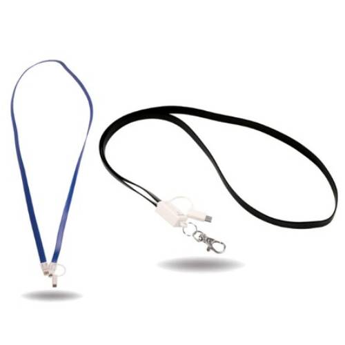 LAN C 3 in 1 Charging & Lanyard Cable