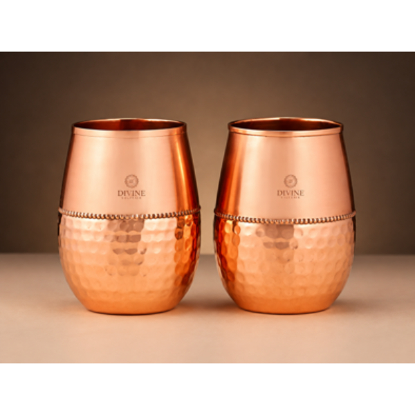 Copper Glass Set
