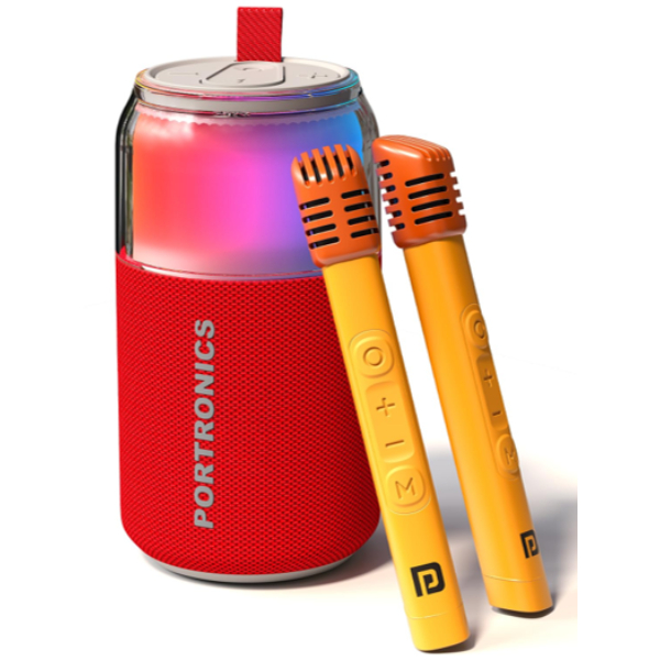 Portronics 10W Talk Six Can Shaped Portable Bluetooth Speaker