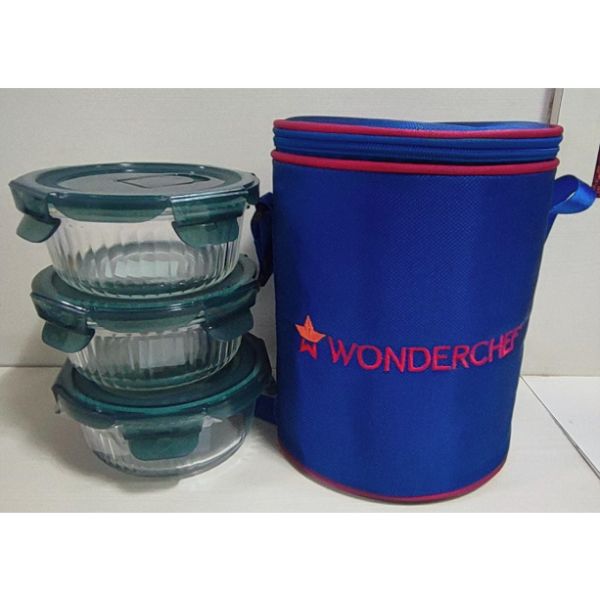 Wonderchef Lunch Box set of 3