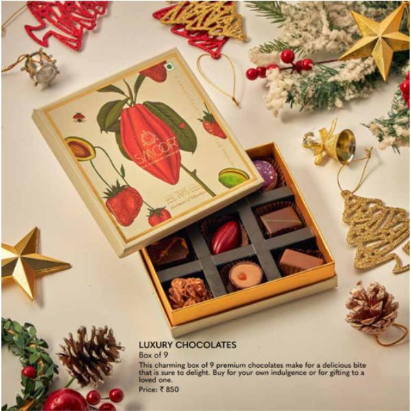 LUXURY CHOCOLATES BOX OF 9