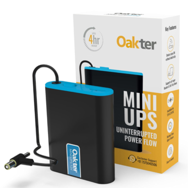 Oakter Mini UPS for 12V WiFi Router