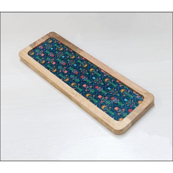 Decorative Wooden Serving Platter 