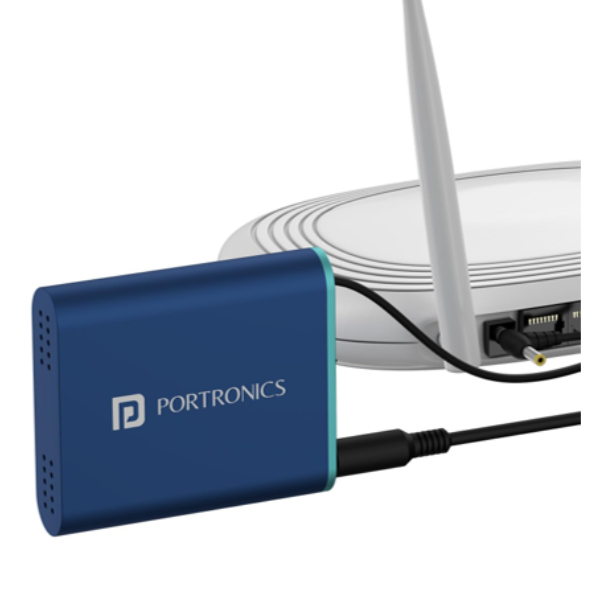 Portronics Power Plus Advanced 12V DC UPS WiFi Broadband Router