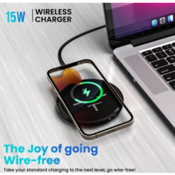 Portronics Freedom 2 15W Wireless Charging Pad 