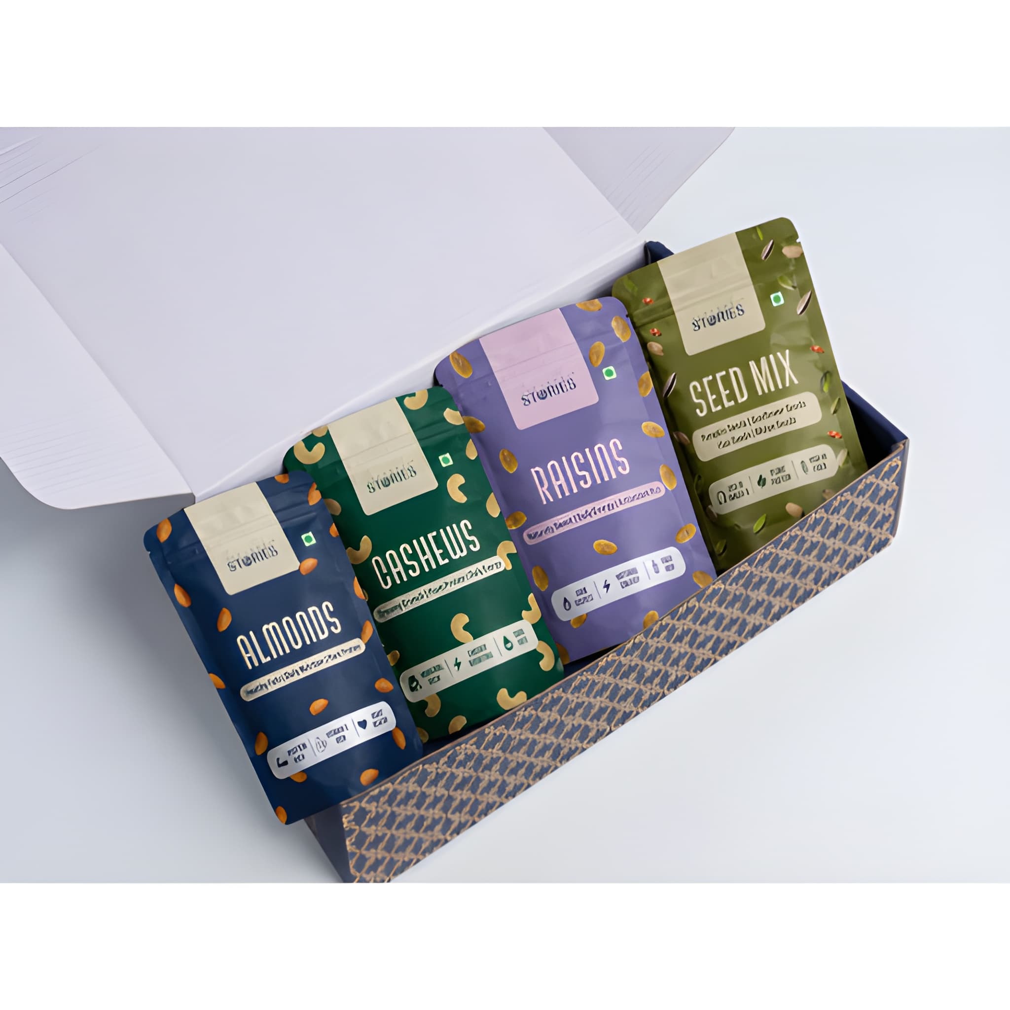 The Gourmet Stories Festive Dryfruit Box 
