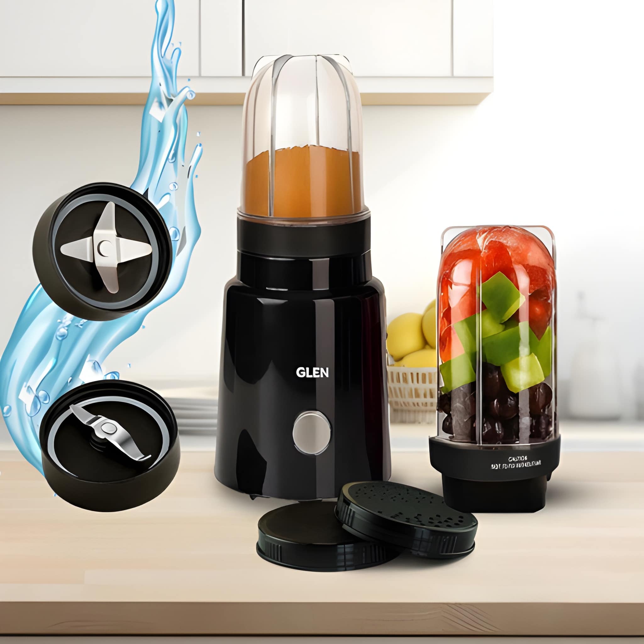 Glen Active Blender 350W with 2 Unbreakable Jars