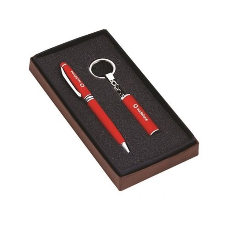 Essential Ballpen & Keyring Gift Set