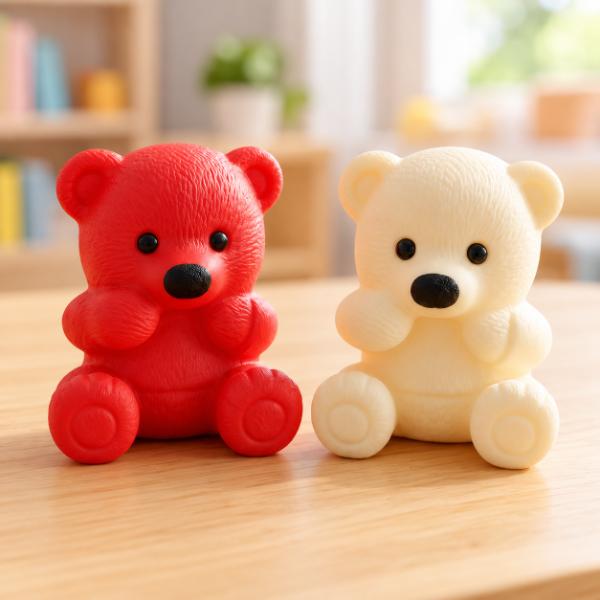 Teddy Bear Play Toys Set of 2