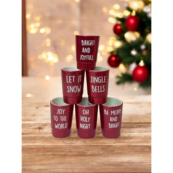 Christmas Shot Glasses 