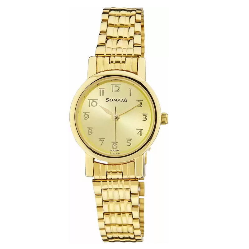 Sonata NF8976YM06CJ Analog Watch for Women