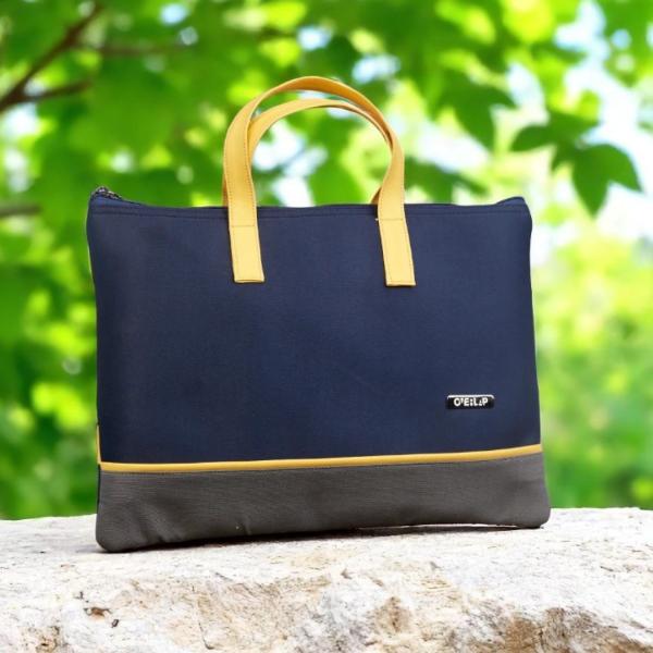 Hawk Jute Leatherite Laptop Sleeve with Handle 