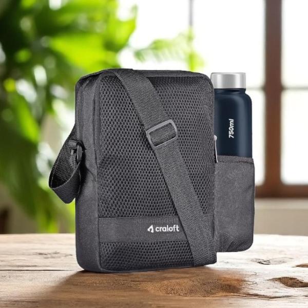 CRALOFT Voyager Valise Polyester Side Sling Bag 