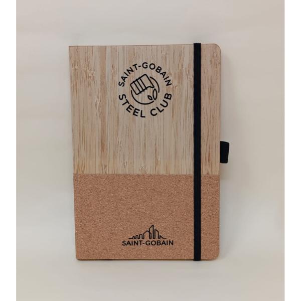 Bamboo Diary with Cork Bottom