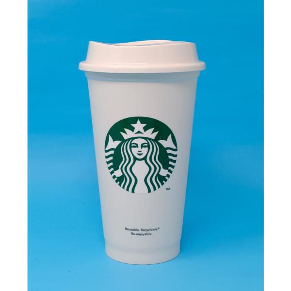 Starbucks White Reusable Travel Mug