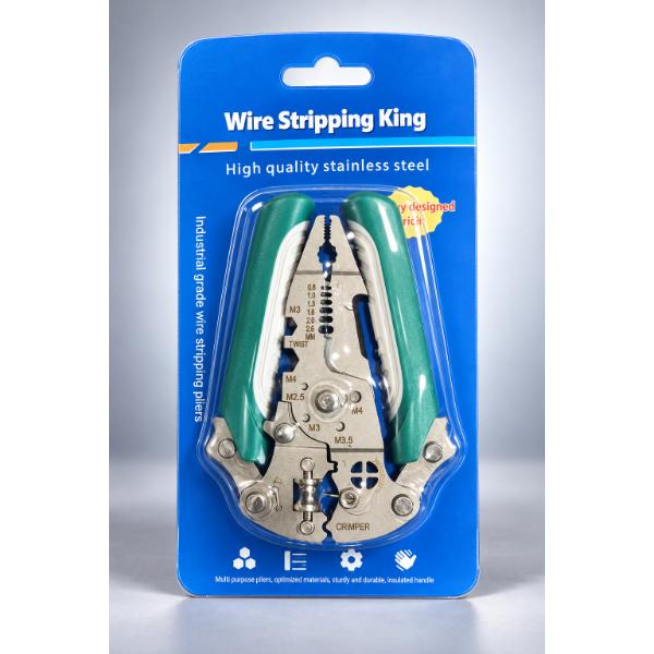 18 in 1 Folding Wire Stripper Tool With Smart Voltage Tester Pen