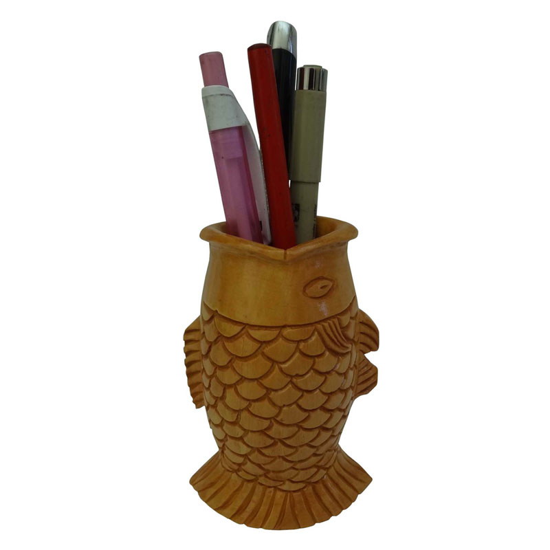 Wooden Pen Holder