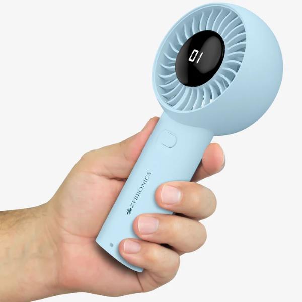 Zebronics Heat Buster 200 Portable Hand Fan