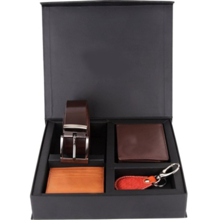 Brown Wallet Set